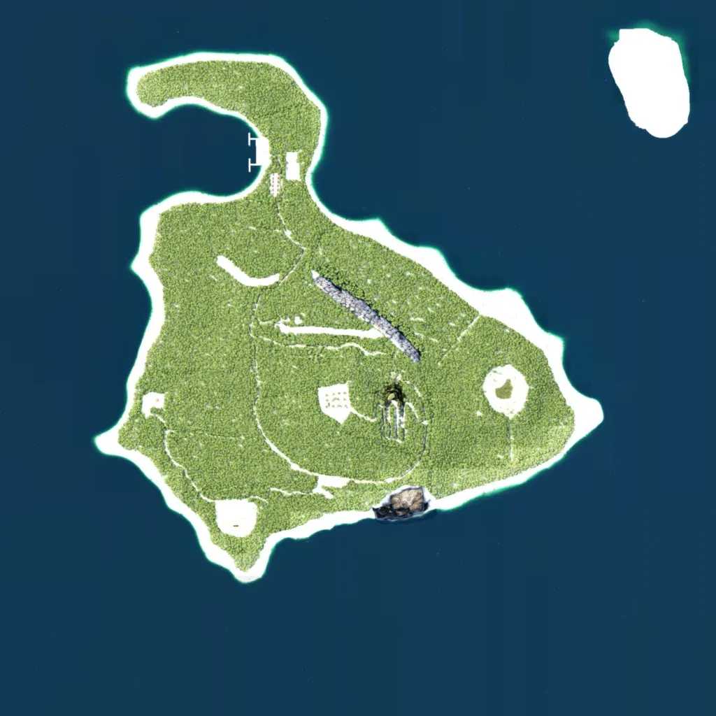 Overview map of Operation Thin Ice