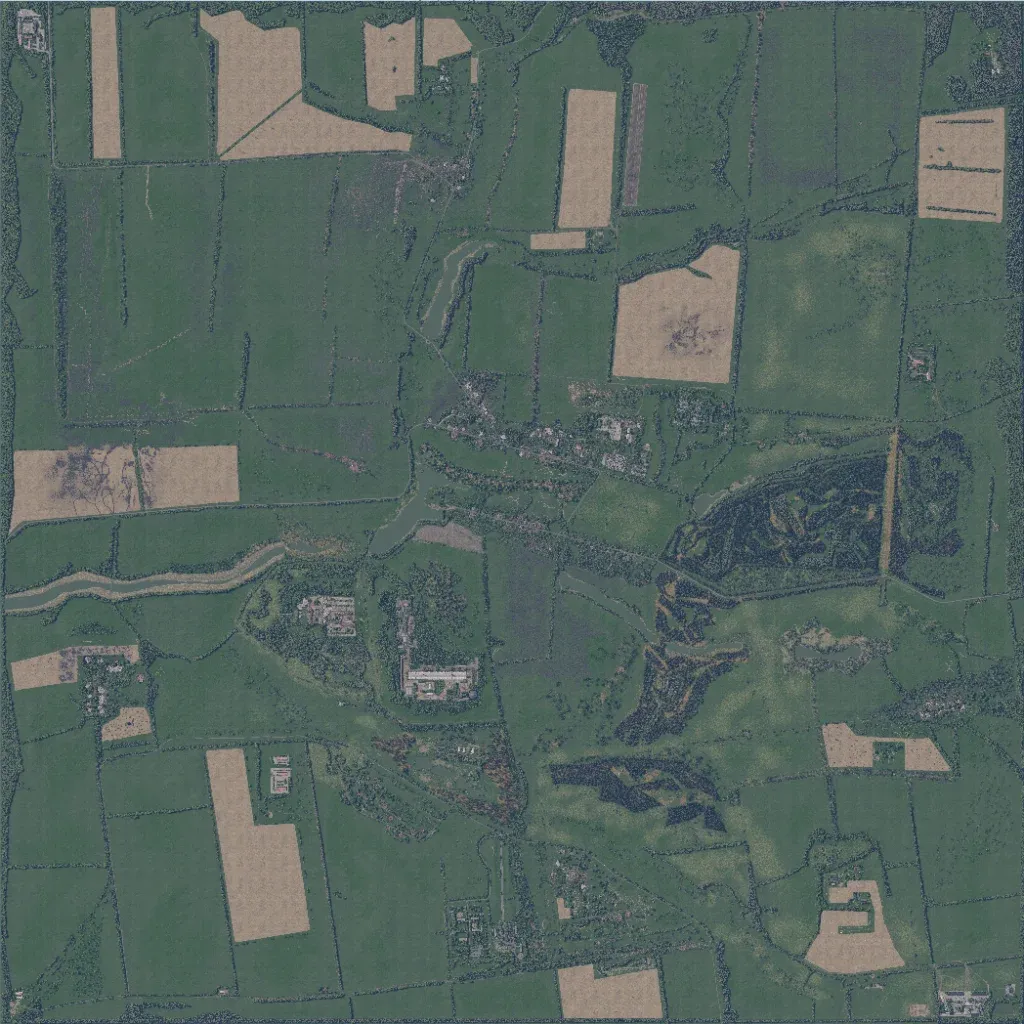 Overview map of Orlivka