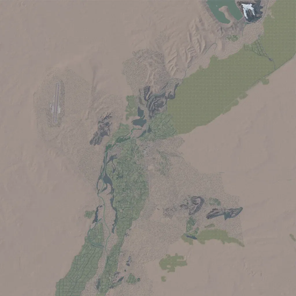 Overview map of Helmand