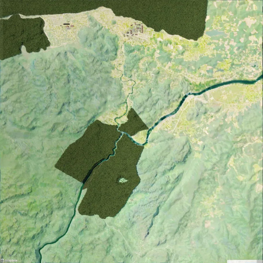 Overview map of Phong Nha Valley