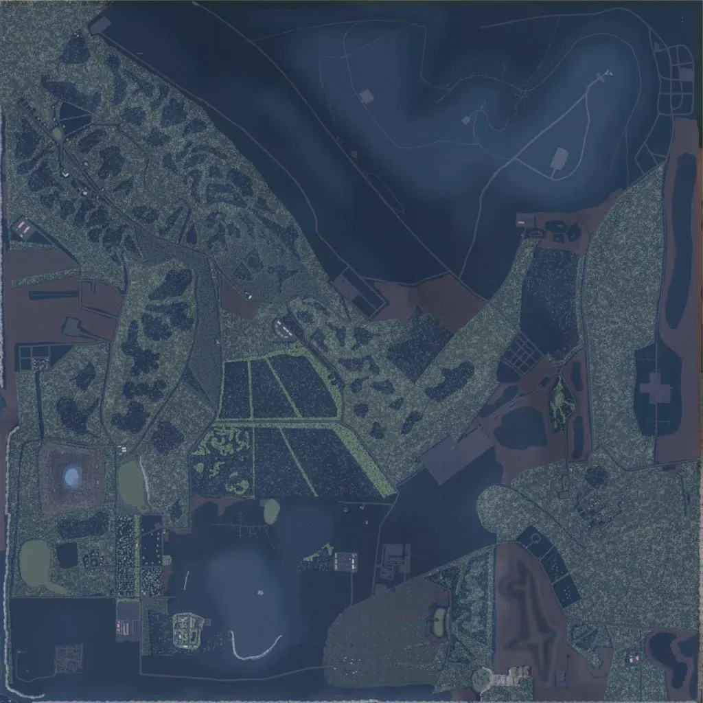Overview map of Pine County
