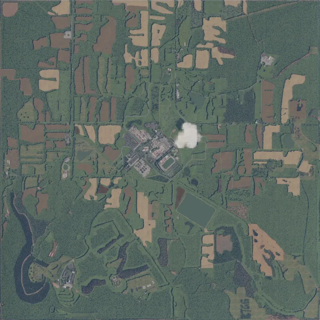 Overview map of Power Plant MO