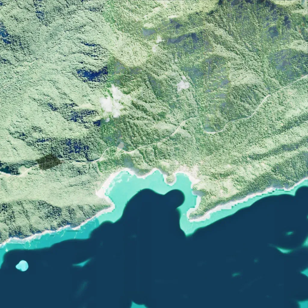 Overview map of Project RIO