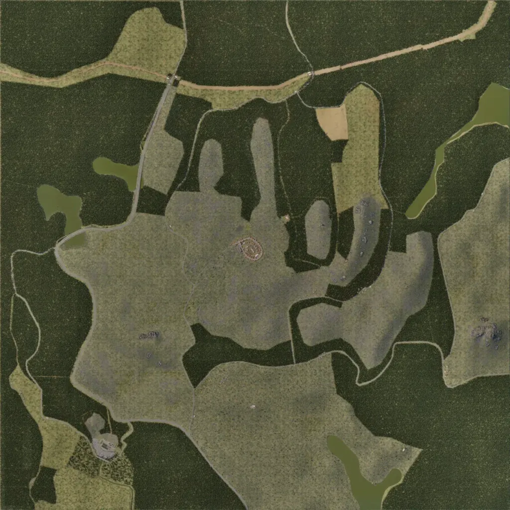 Overview map of Reberikstani Border