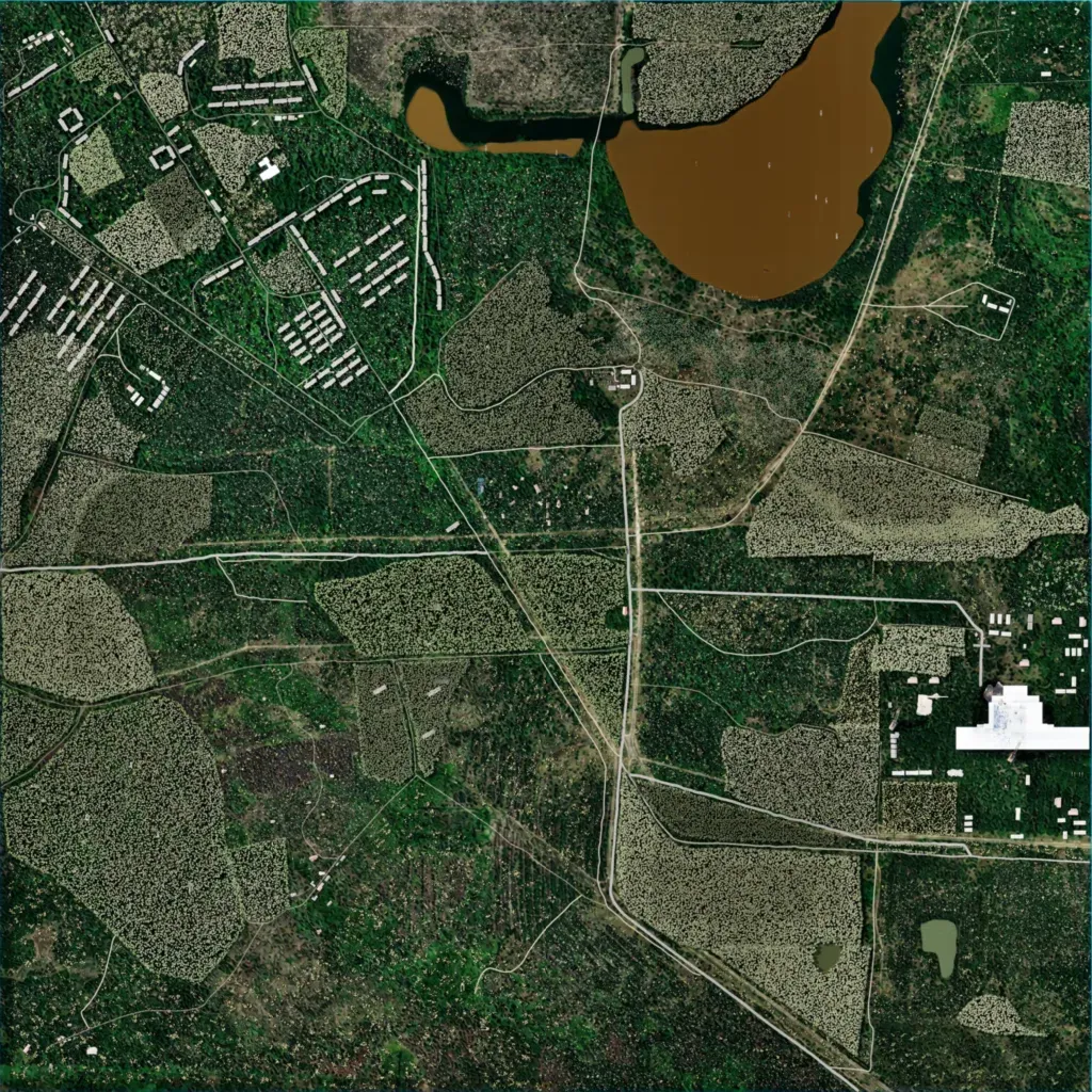 Overview map of Rogues Chernobyl