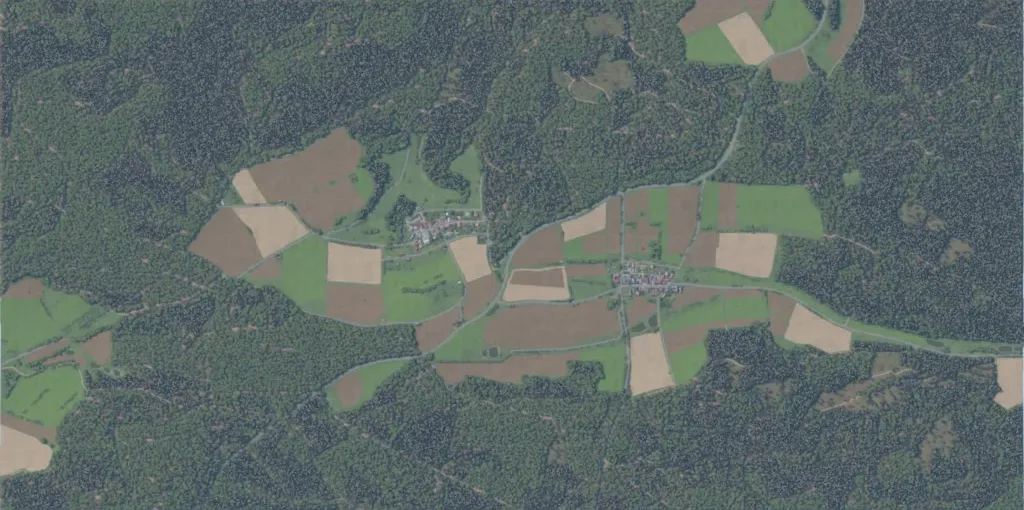 Overview map of Seitenbuch Germany