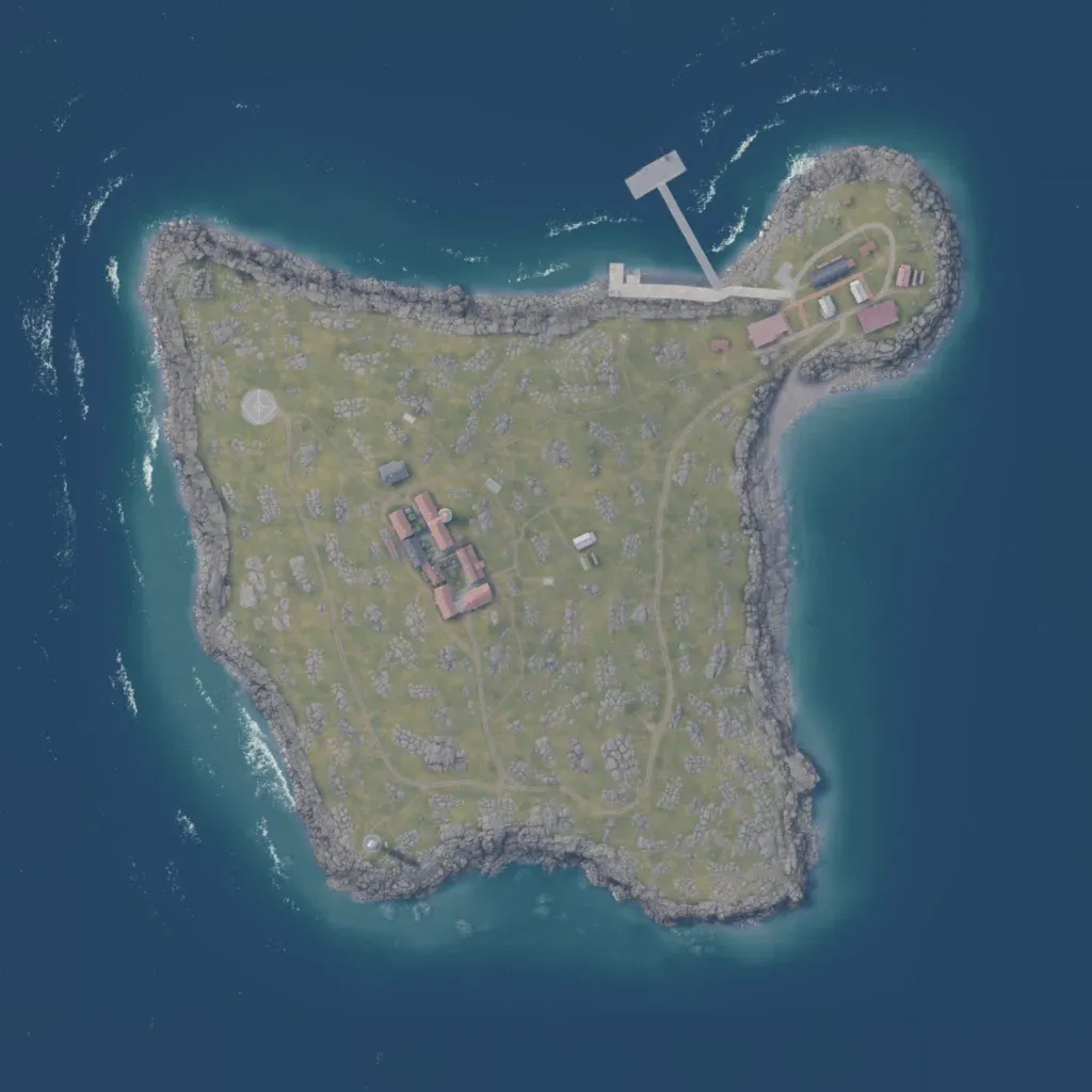 Overview map of Snake Island Ukraine
