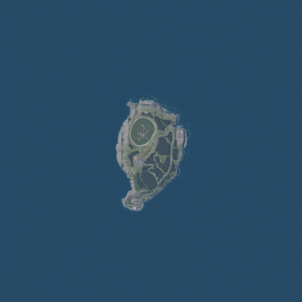 Overview map of Stratov Island