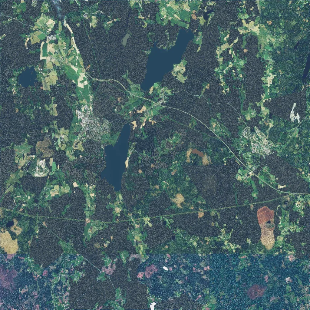 Overview map of Tenhult