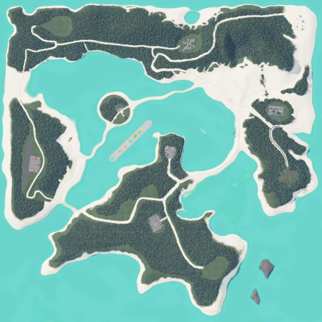 Overview map of Tropic Lightning