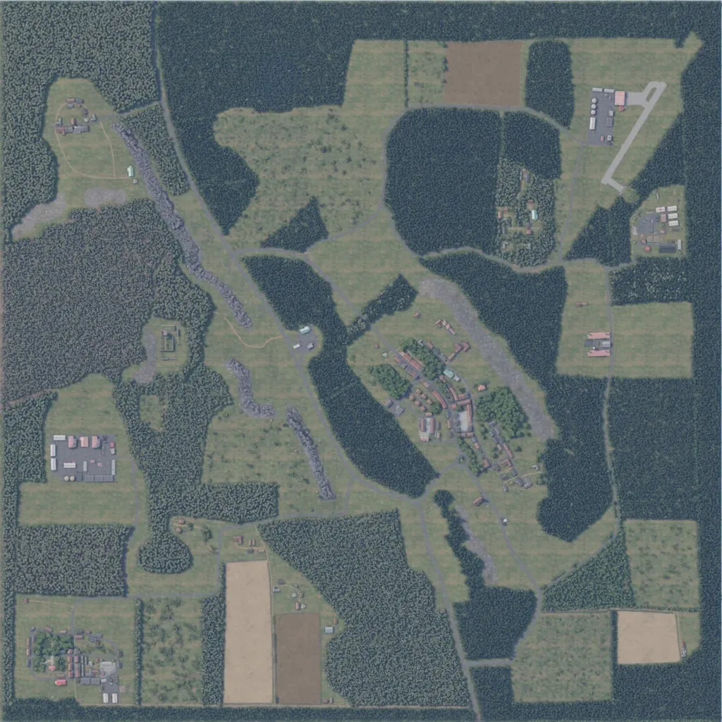 Overview map of Vilna