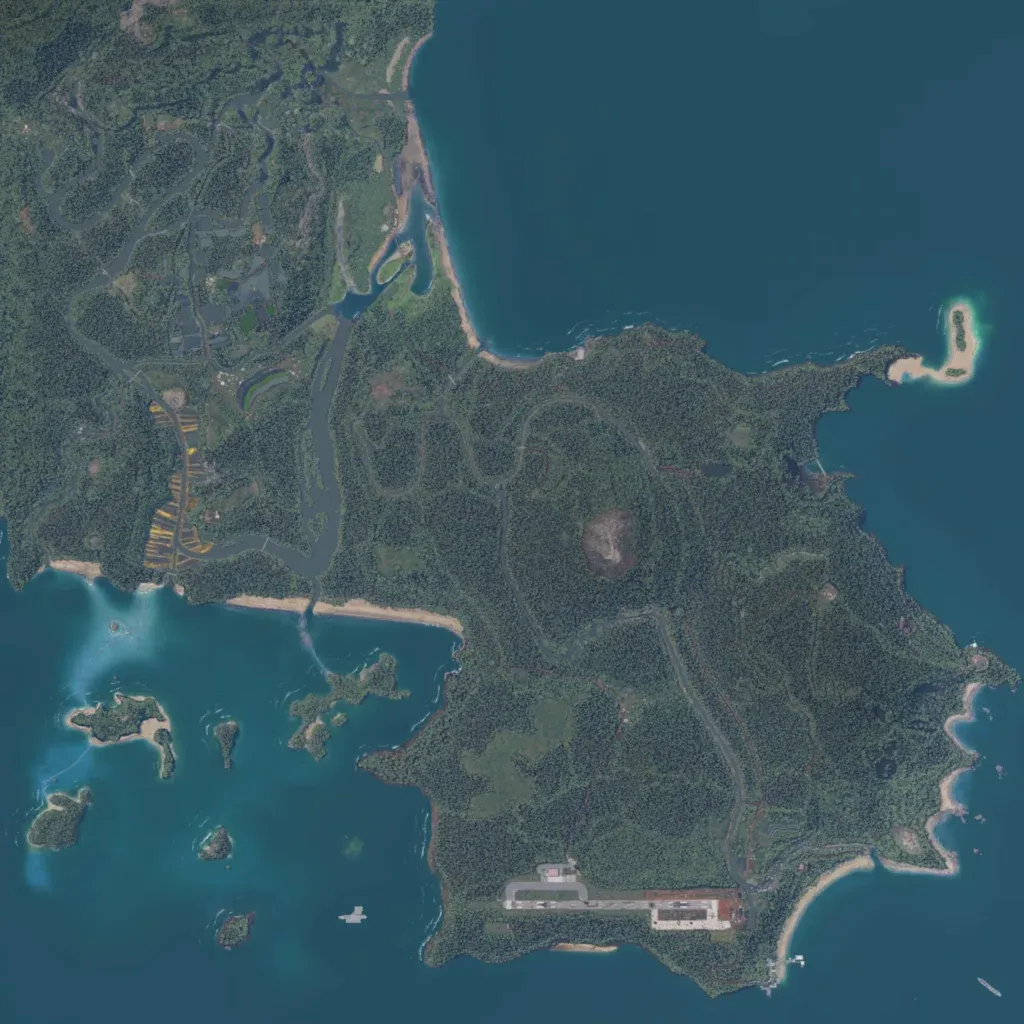 Overview map of Vin Drin Dop