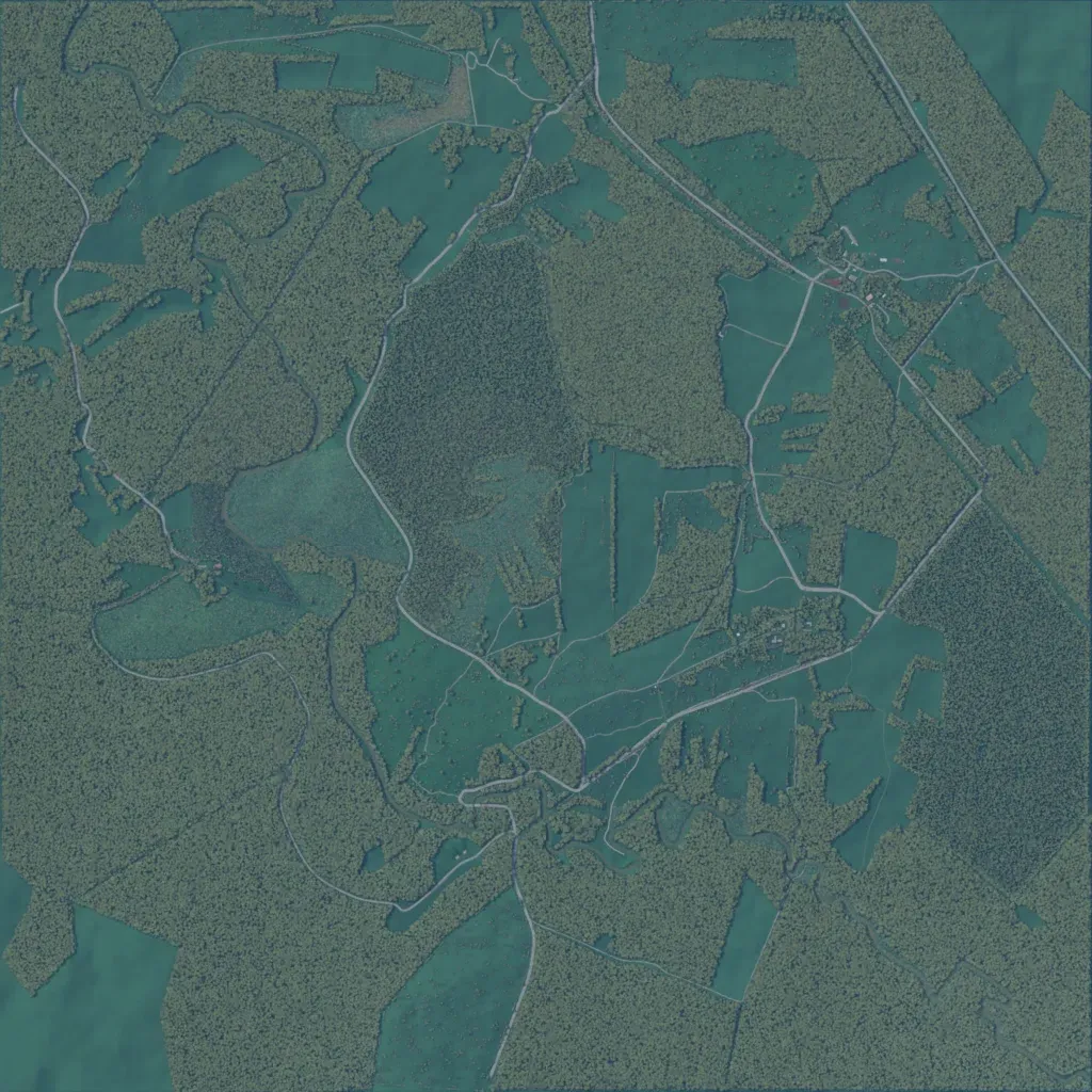 Overview map of Voksa