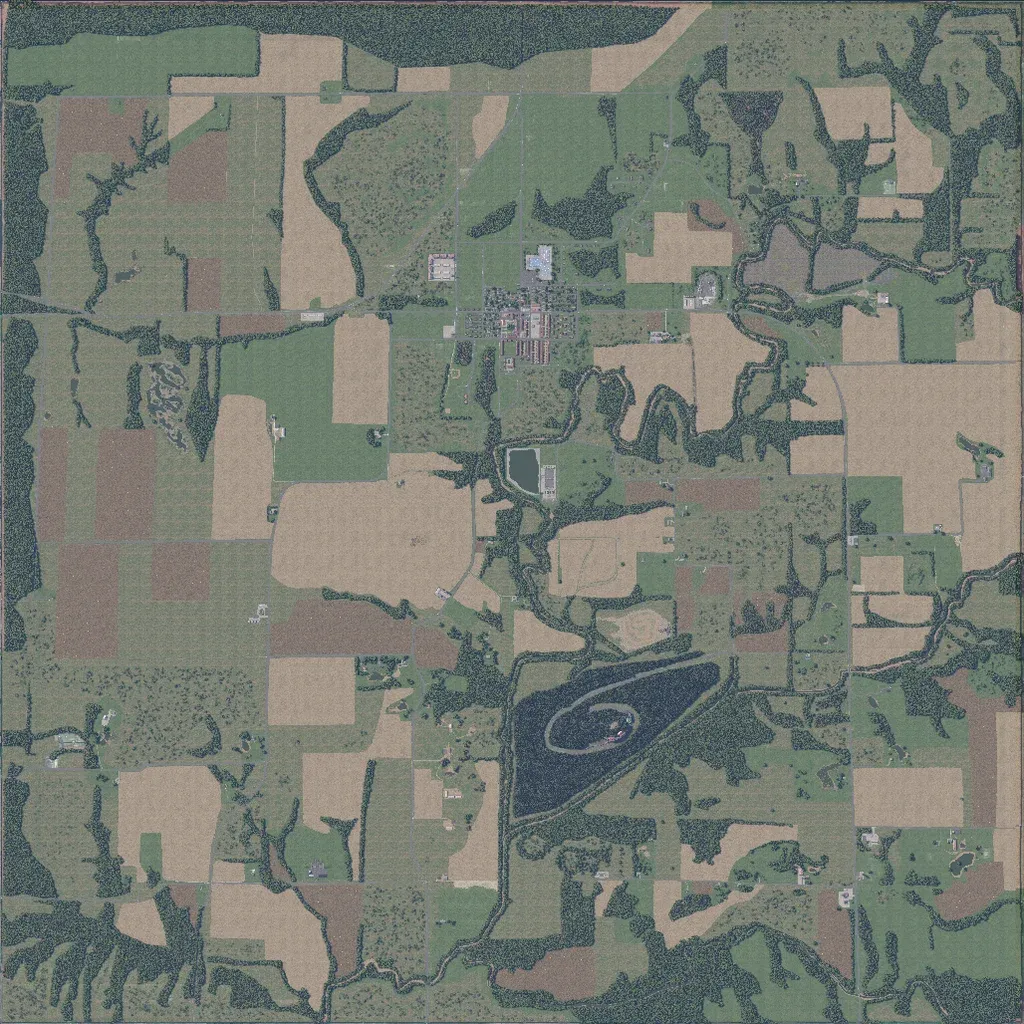Overview map of Winchester Illinois