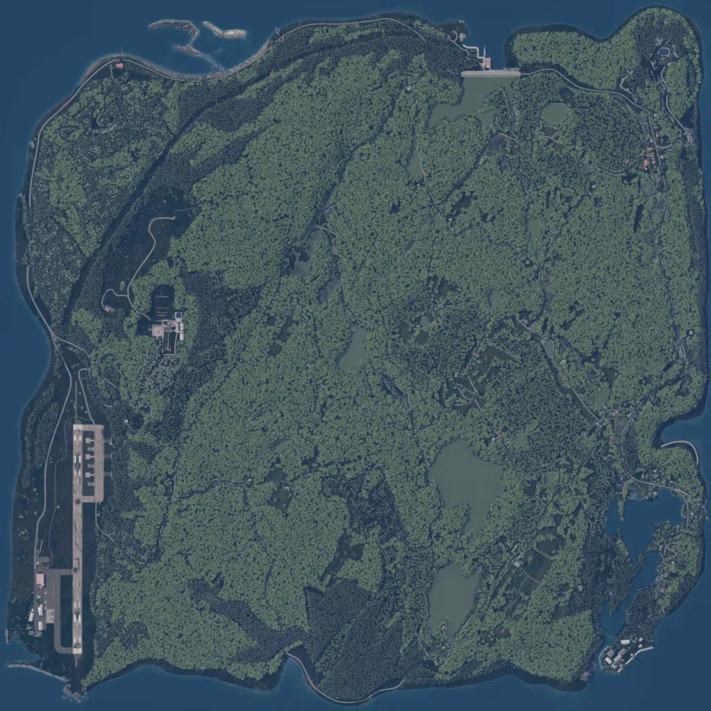 Overview map of Woodbury