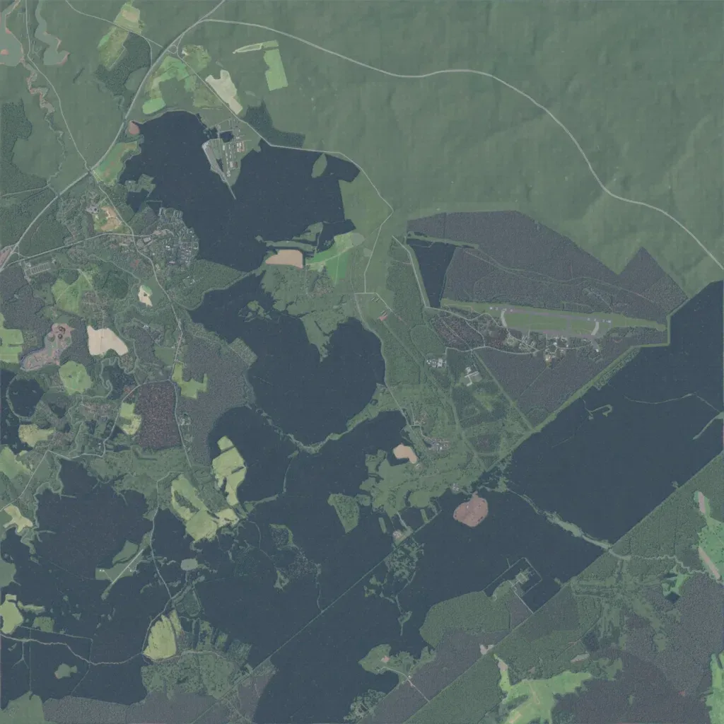 Overview map of Zagorsk