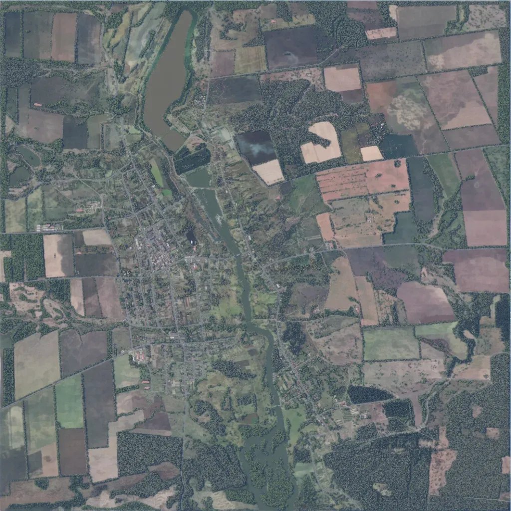 Overview map of Zarichne 2025