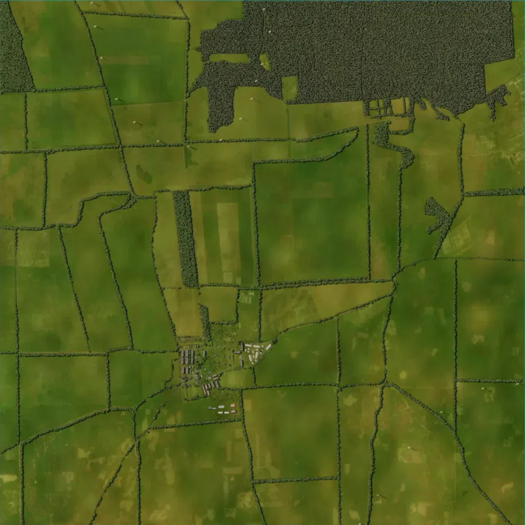Overview map of Zernechy